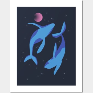 Whales Posters and Art